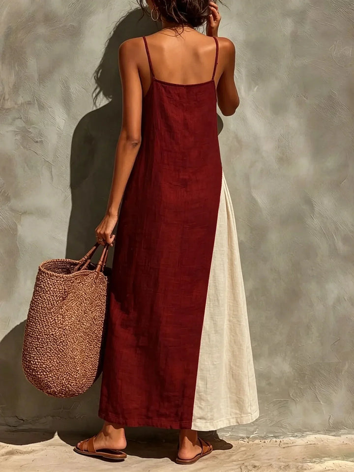 Erline Relaxed Linen Maxi Dress