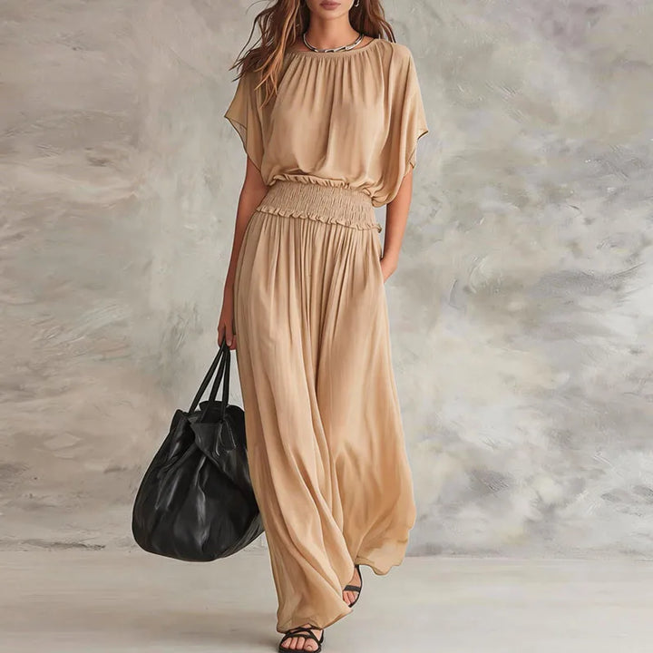 Arya High Waist Maxi Dress