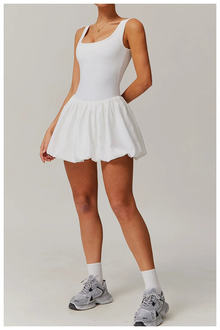 Amara Flattering Bubble Tennis Dress