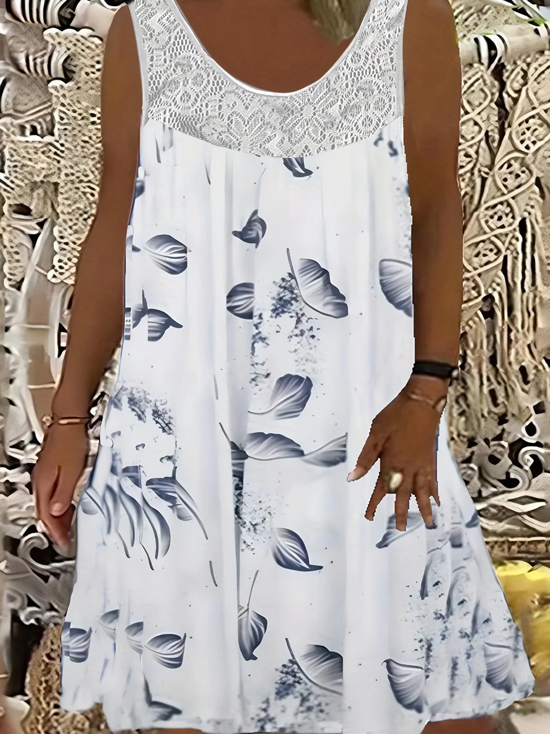 Paula Casual Floral Midi Dress