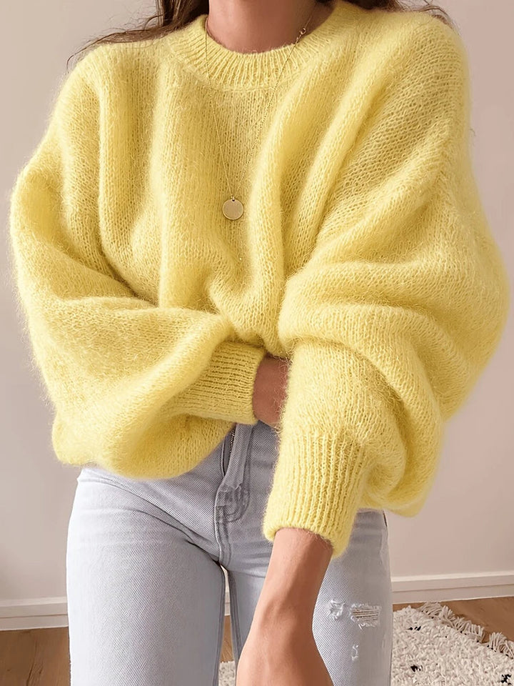 Junia Fuzzy Knit Pullover