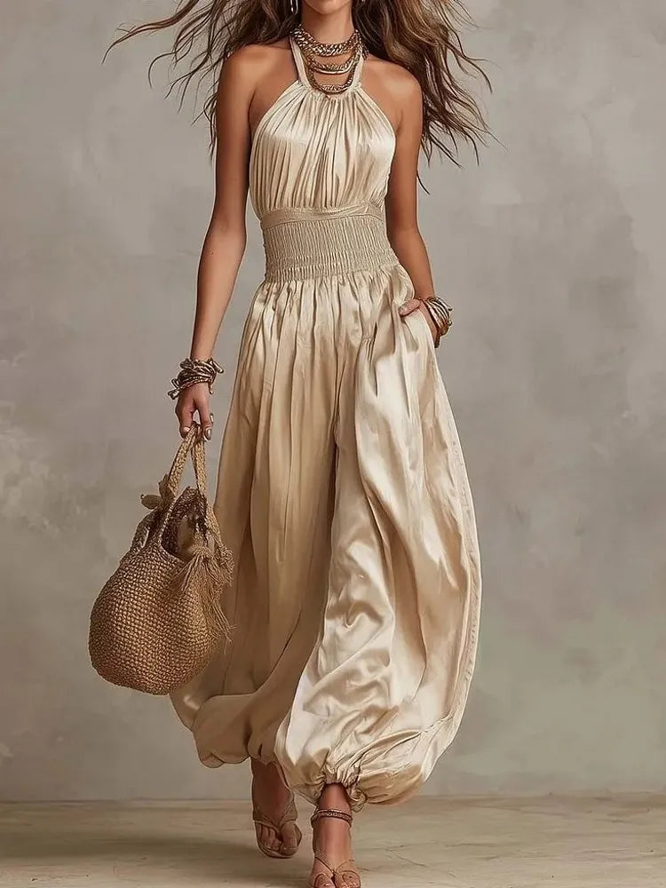 Laurel Gathered Waist Jumpsuit