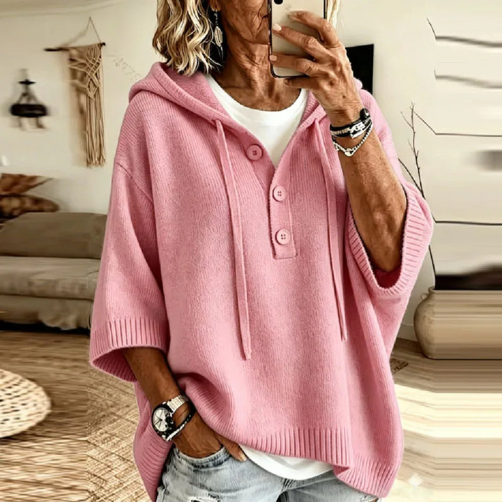 Savannah Hooded Knit Pullover