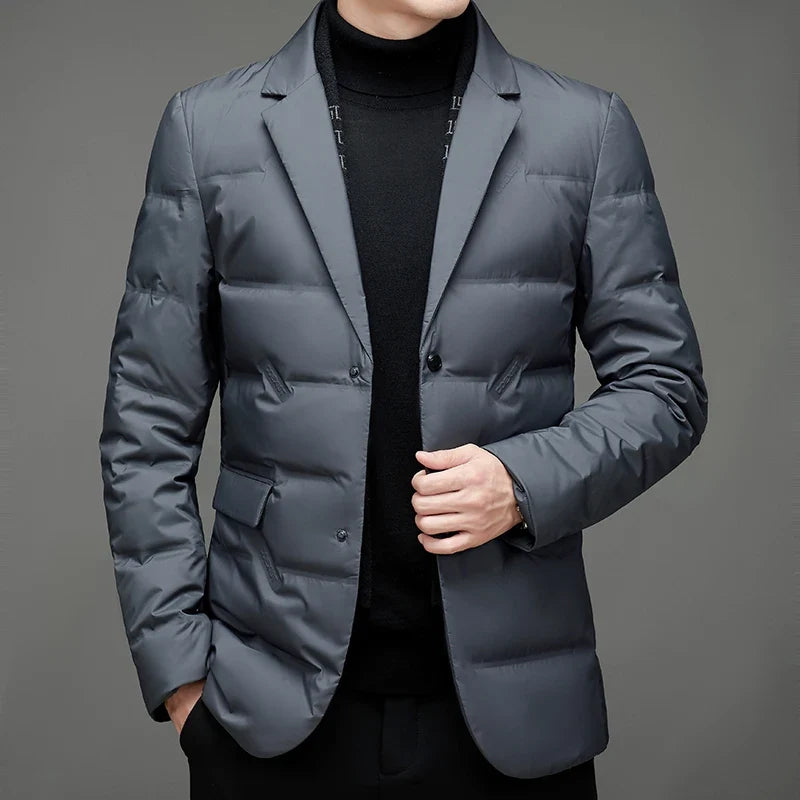 Holden Notched Lapel Puffer