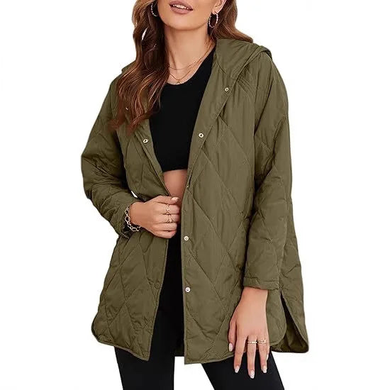 Odessa Quilted Hooded Jacket