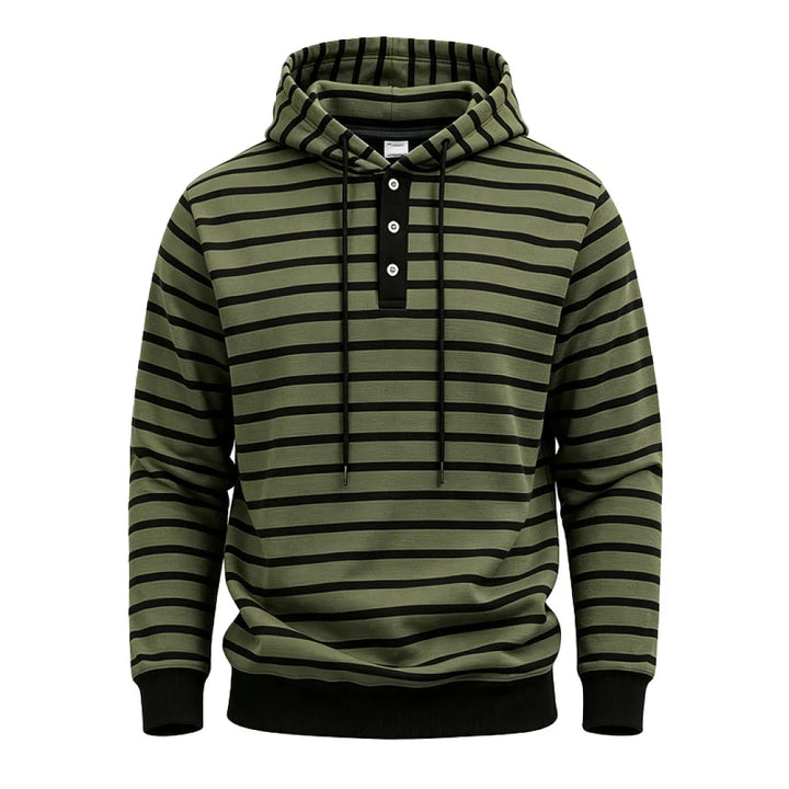 Barlow Button Placket Hoodie