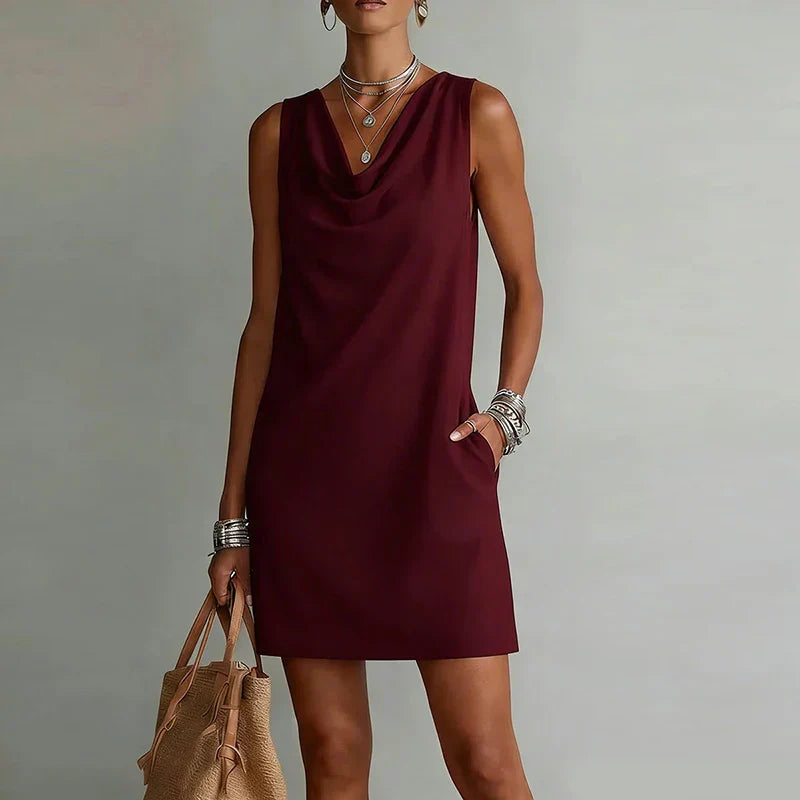 Clara Lightweight Pocket Mini Dress