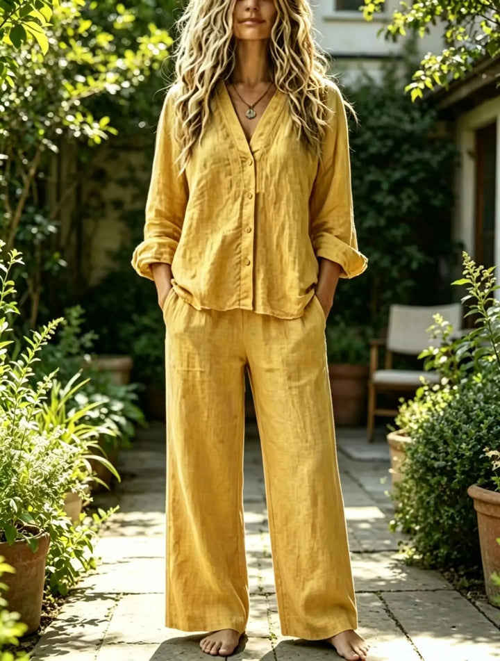 Brielle Relaxed Summer Two-Piece Set