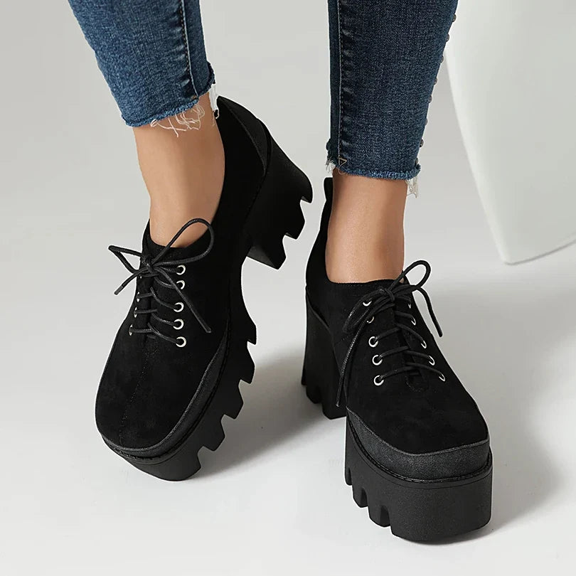 Marisette Platform Lace-Up Shoe