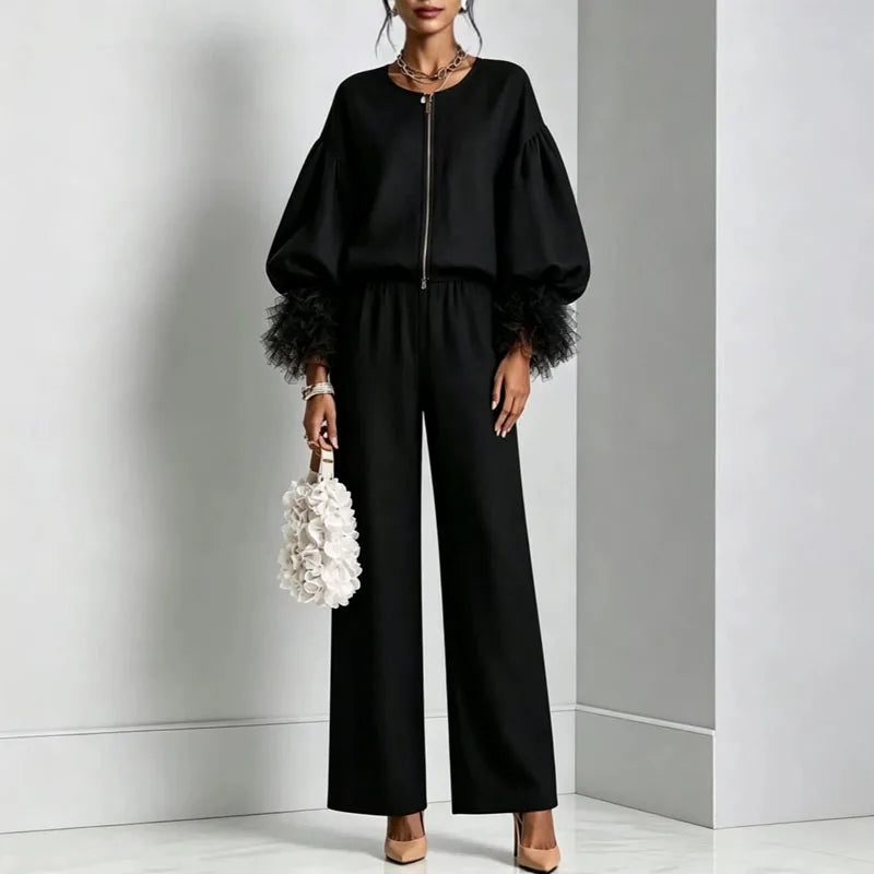 Bellamy Lantern Sleeve Two-Piece Set