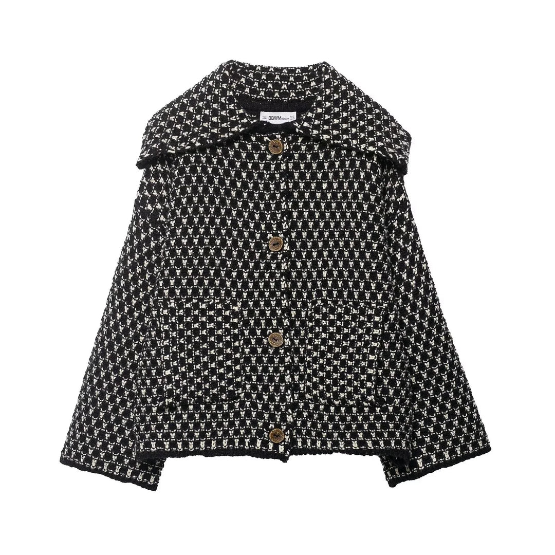 Hannelore Foldover Collar Jacket