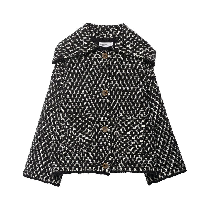 Hannelore Foldover Collar Jacket