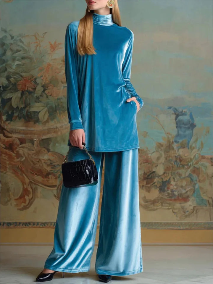 Melissa Longline Turtleneck Set