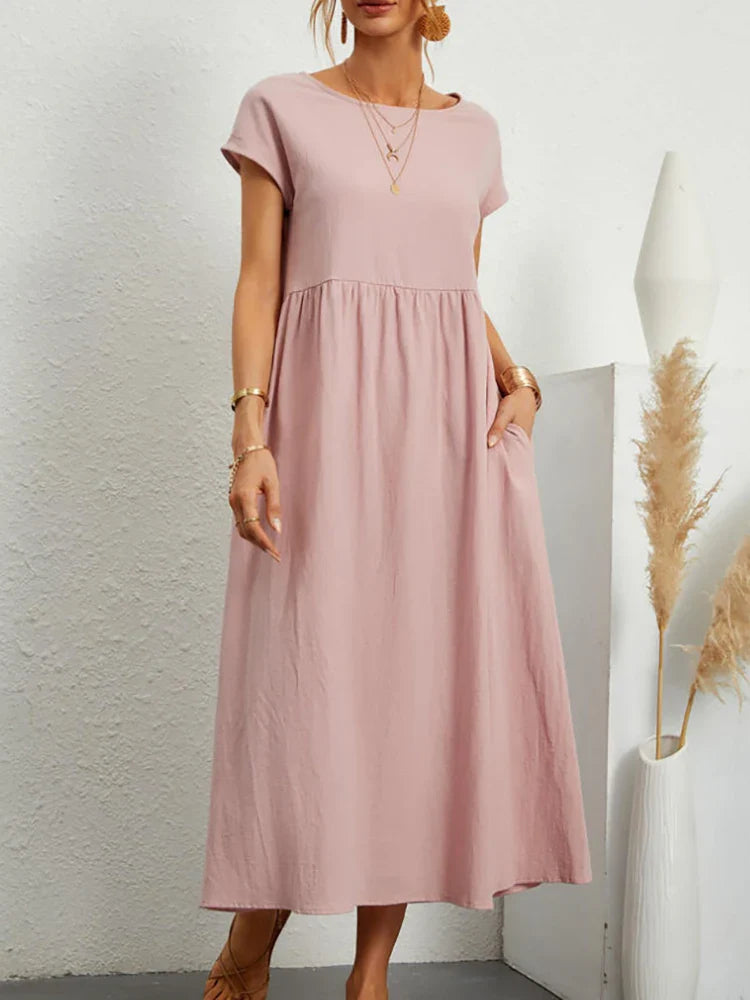 Linda Relaxed Pocket Maxi Dress