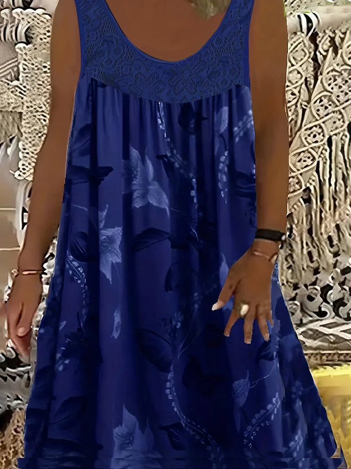 Paula Casual Floral Midi Dress