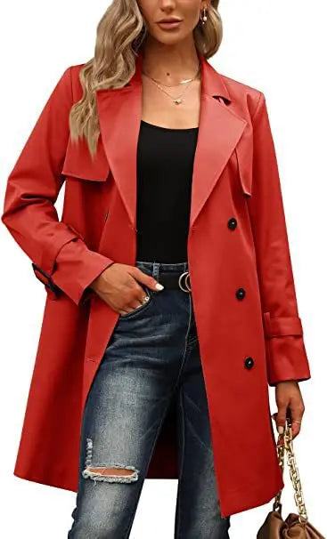 Vesna Belted Trench Coat