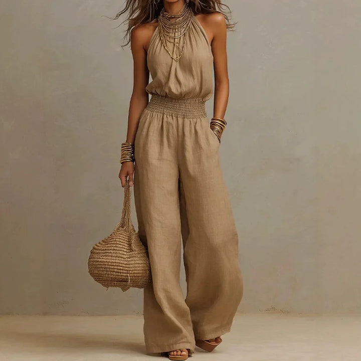 Kyrella Flowing Wide Leg Jumpsuit