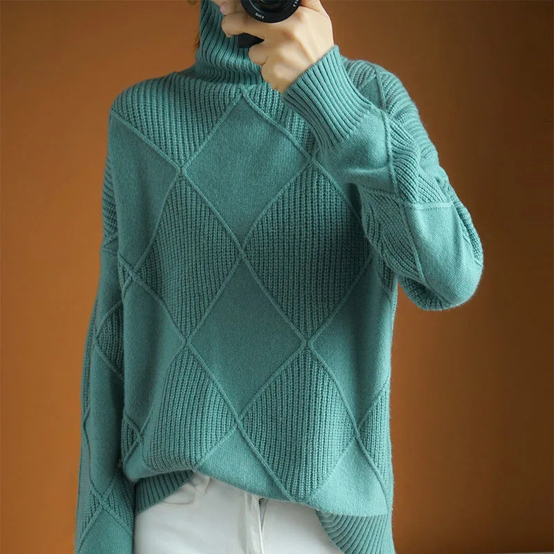 Aubrey High Neck Sweater