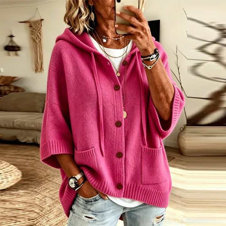 Ines Button Front Cardigan