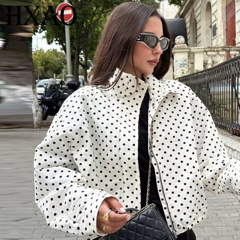 Hannah Cropped Bomber Jacket
