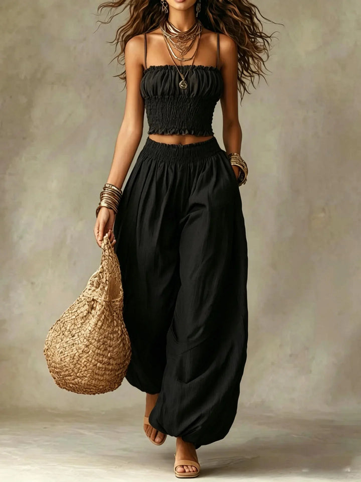Andrina Wide Leg Two-Piece Set