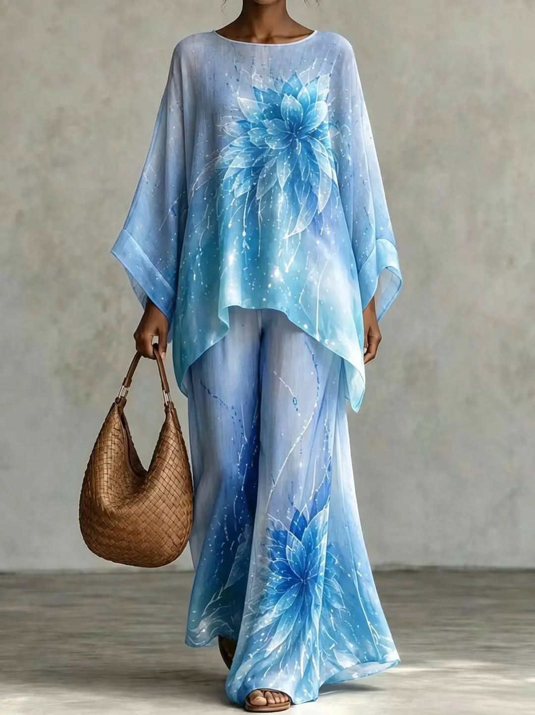 Fenella Printed Loose Two-Piece Set