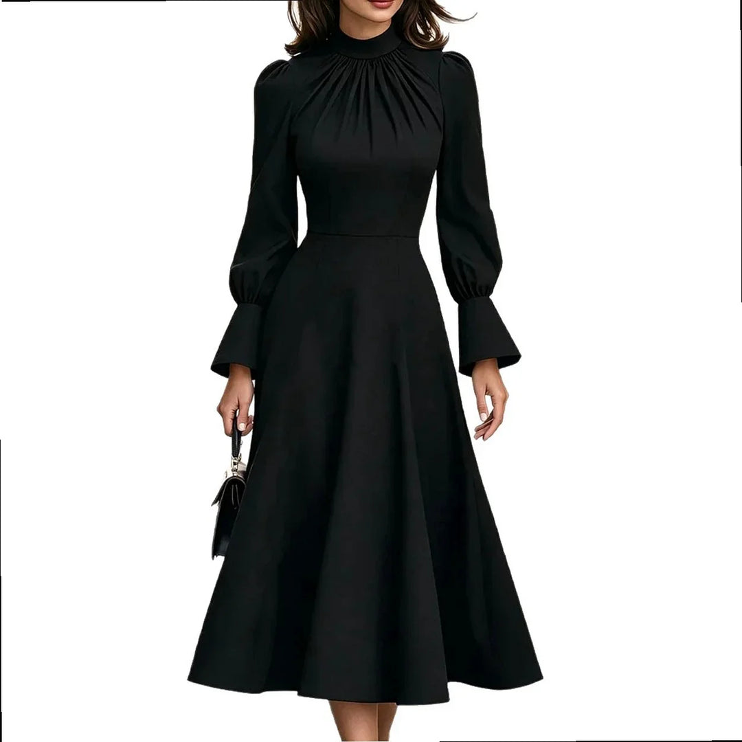 Larkin Flared Cuff Midi Dress