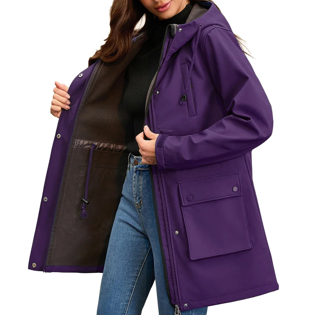 Belinda Brushed Fleece Parka