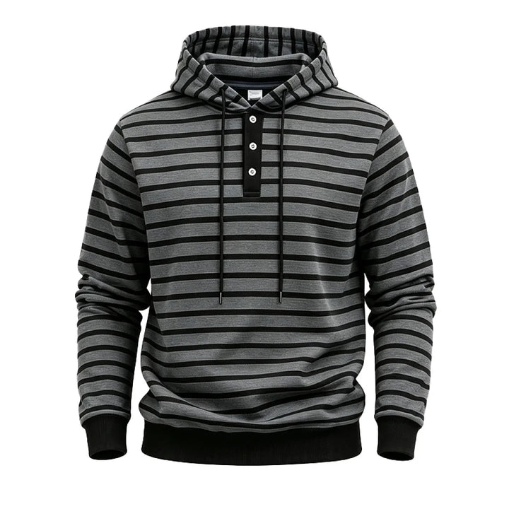 Barlow Button Placket Hoodie