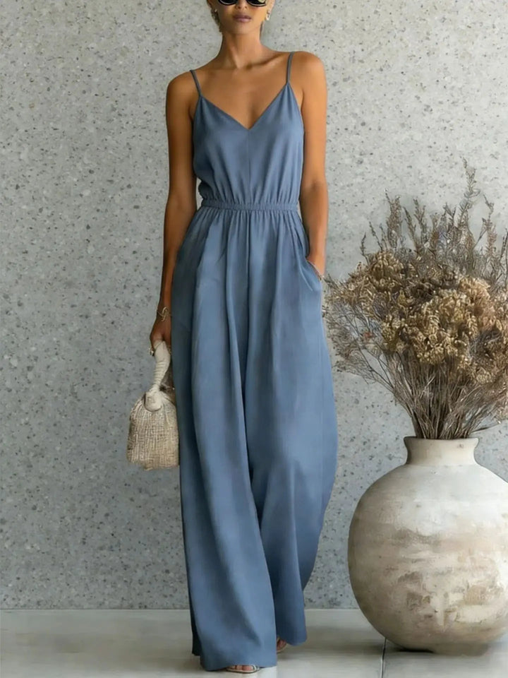 Aitana  Wide Leg Casual Jumpsuit