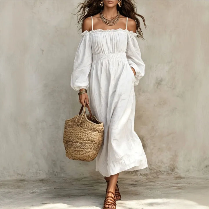 Isadora Off Shoulder Maxi Dress