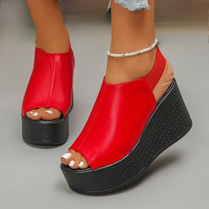 Eveline Orthopedic Wedge Sandals