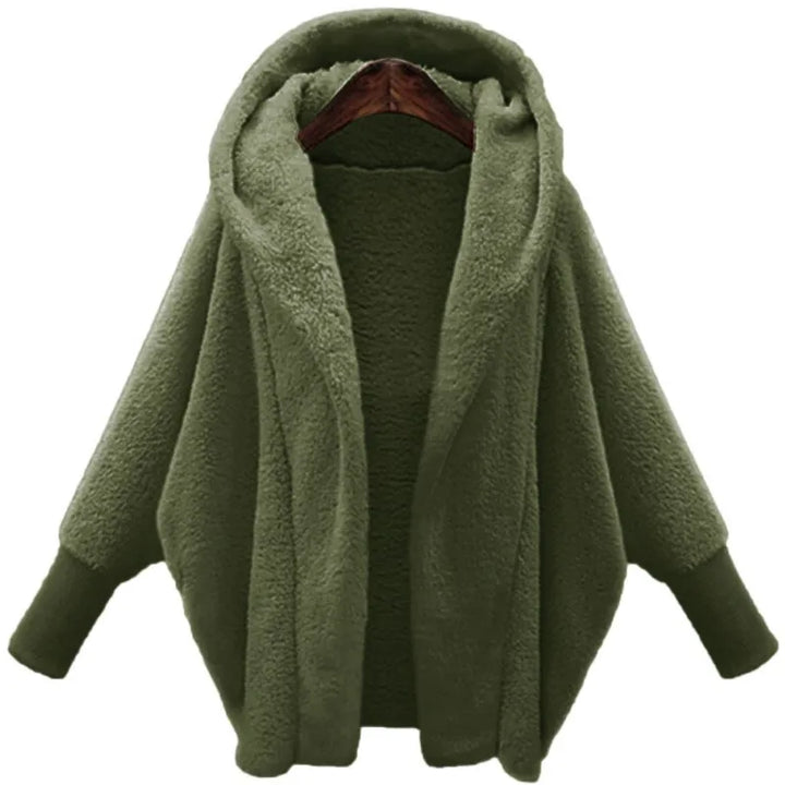 Marisette Open Front Fleece Coat
