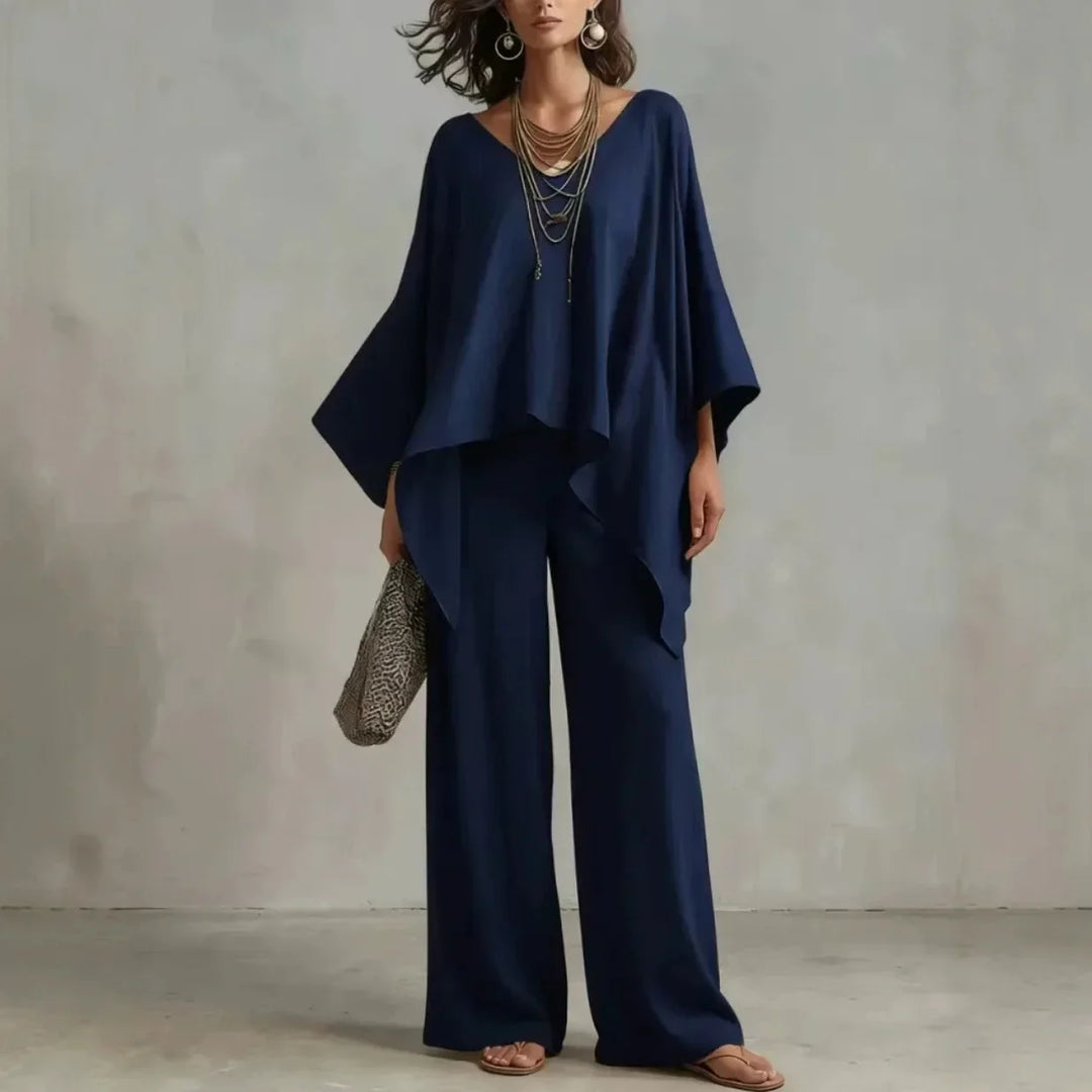 Yelena Relaxed Flowy Wide Leg Set