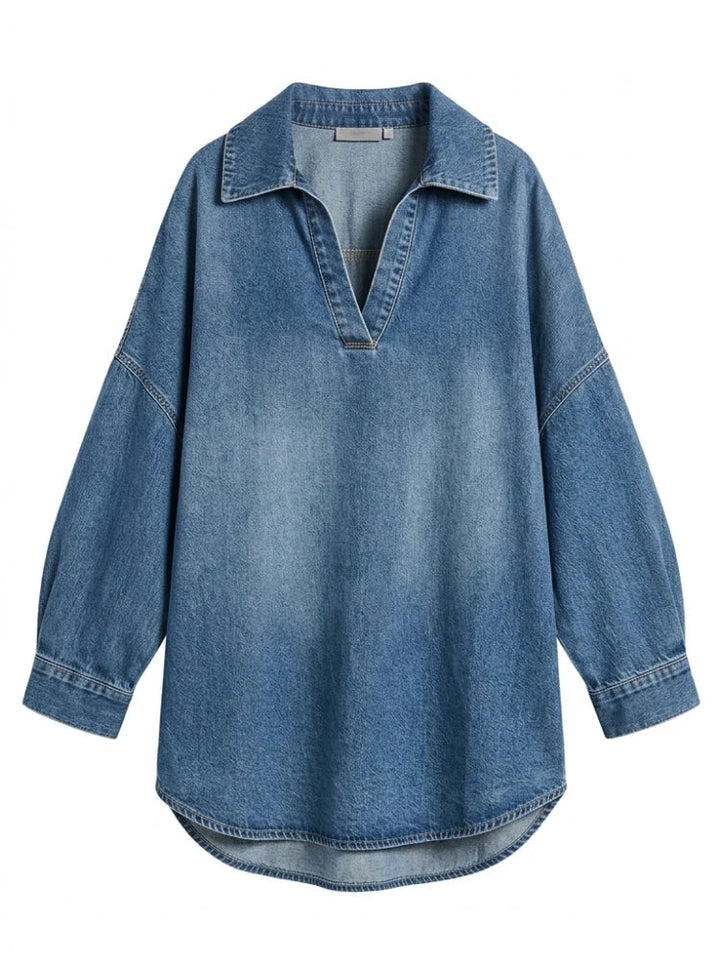 Nora Washed Denim Shirt