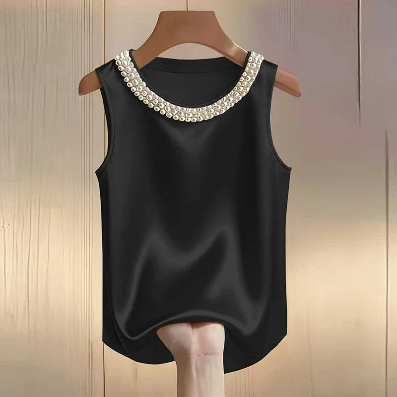 Kayla Beaded Elegant Blouse