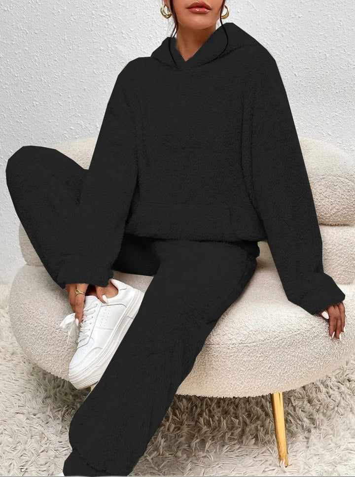 Nadira Cozy Hooded Fleece Set