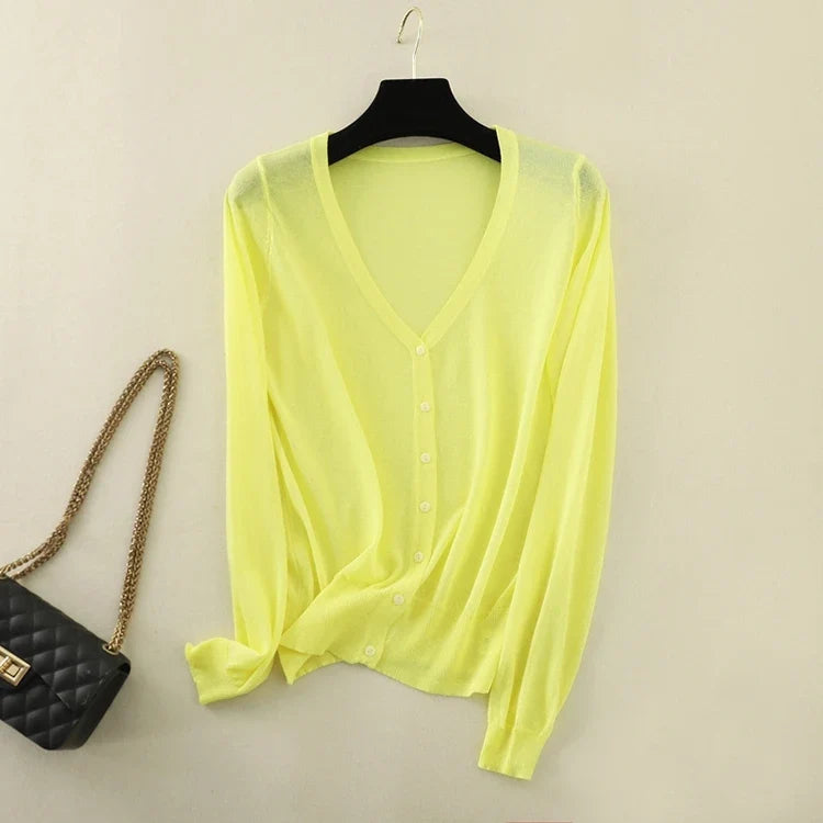 Kimona Ice Silk Cardigan