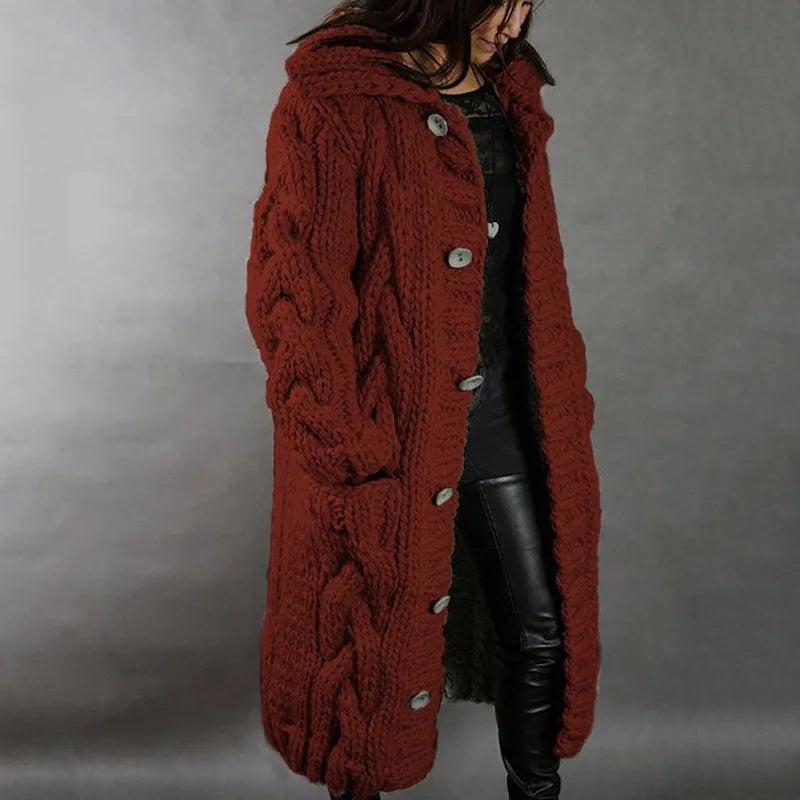 Fiora Cable Knit Cardigan