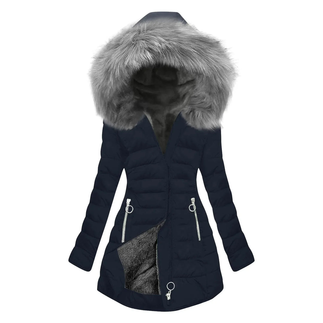 Annabel Hooded Quilted Jacket