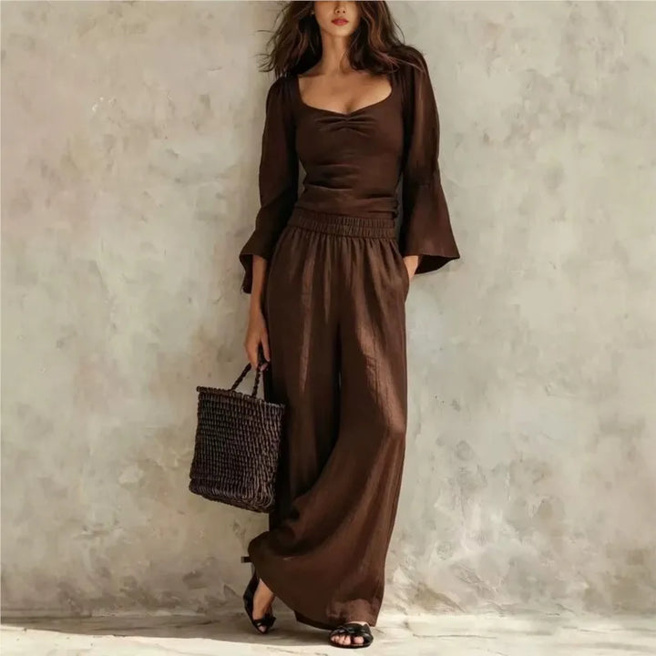 Larissa Ruched Bodice Set