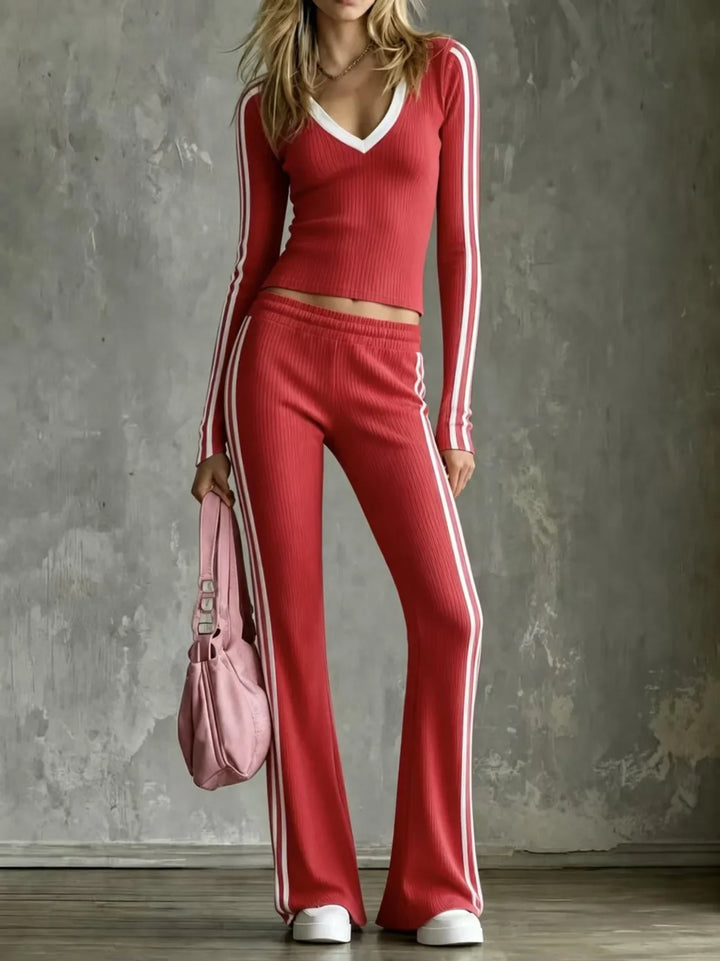 Ophelia Ribbed Knit Matching Set