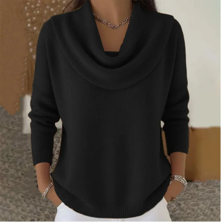 Josie Cowl Neck Knit Sweater