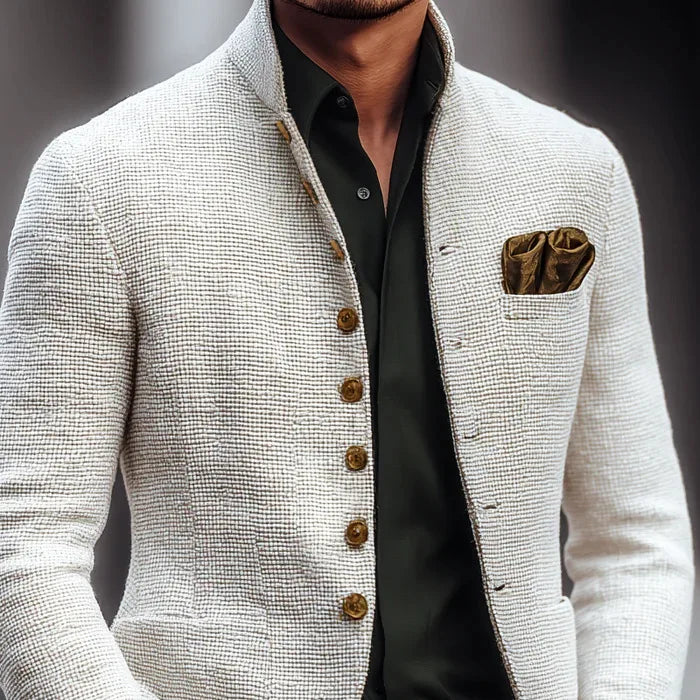 Wesley Stand Collar Blazer