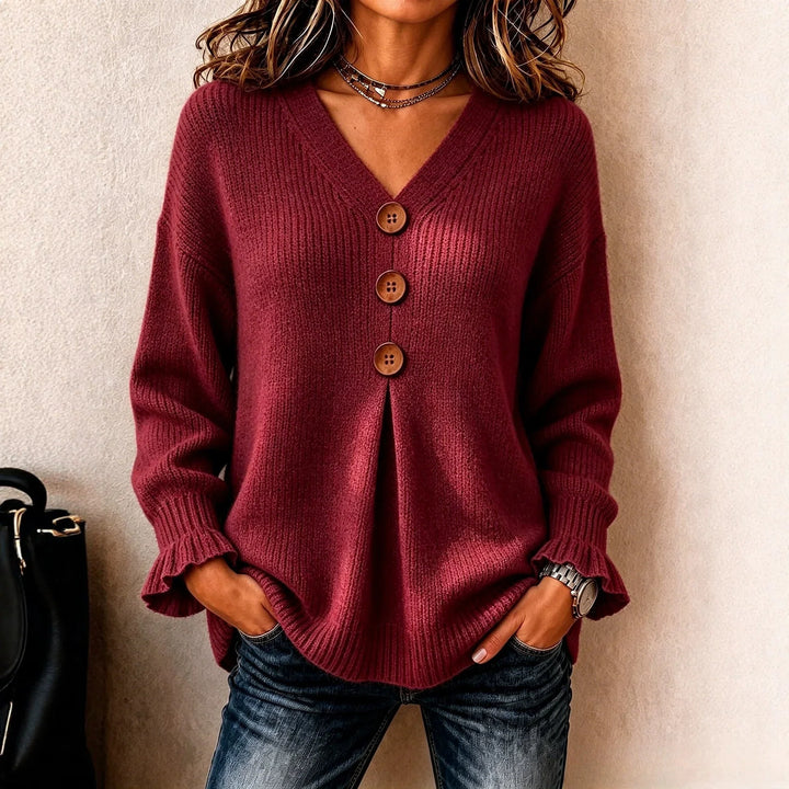 Juniper Button Front Sweater