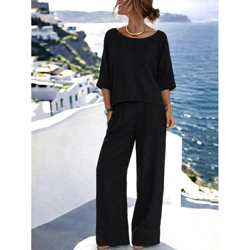 Evalina Summer Vacay Co-Ord Set