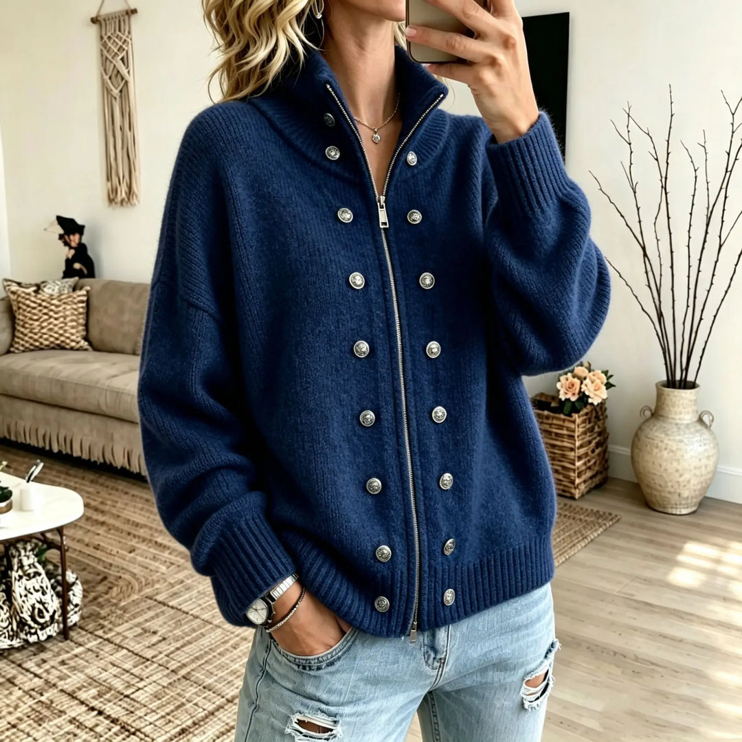 Guinevere Button Front Cardigan