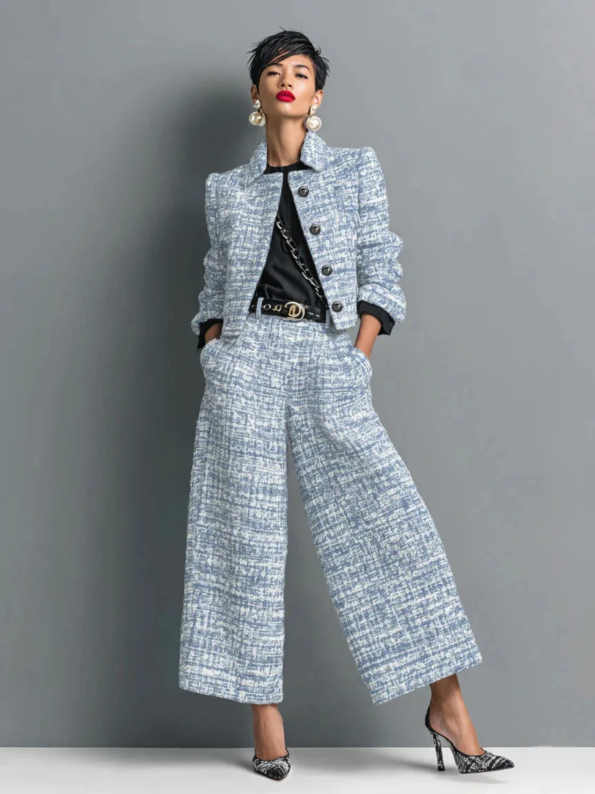 Marielle Notch Lapel Jacket Set