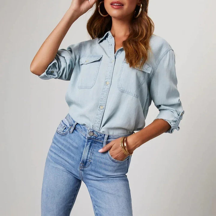 Ingrid Relaxed Denim Shirt