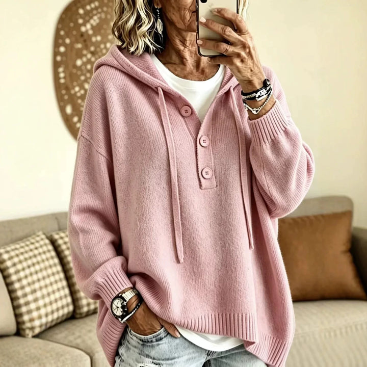 Fernwood Button Placket Hoodie